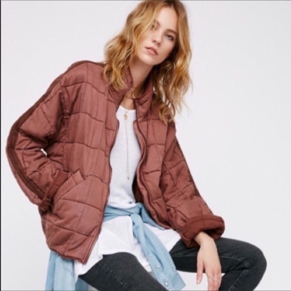 Free People Dolman Knit Jacket Terracotta S Small - Picture 3 of 9